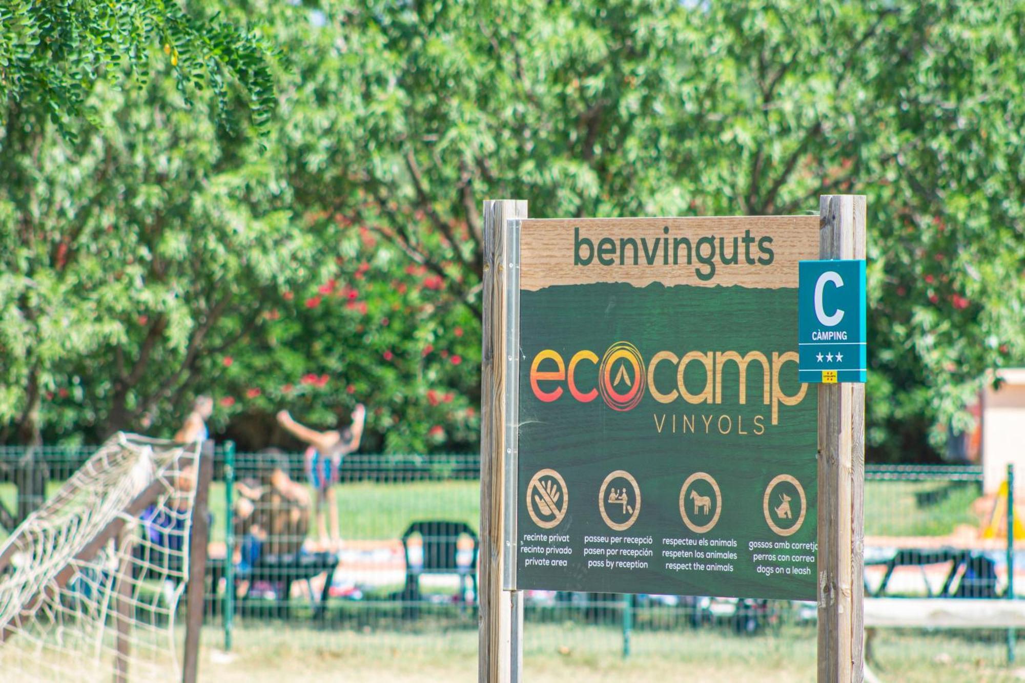 Ecologic Vinyols Camp Hotell Vinyols i Els Arcs Eksteriør bilde